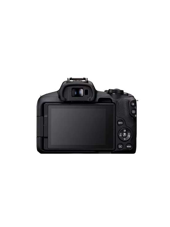 Canon | EOS R50 Mirrorless Camera Body (SIP) | Megapixel 24.2 MP | Image stabilizer | ISO sensitivity (max) 32000 | Display diagonal 2.95 " | Wi-Fi | Video recording | Automatic, manual | CMOS | Black 3 Canon | EOS R50 Mirrorless Camera Body (SIP) | Megapixel 24.2 MP | Image stabilizer | ISO sensitivity (max) 32000 | Display diagonal 2.95 " | Wi-Fi | Video recording | Automatic, manual | CMOS | Black 3