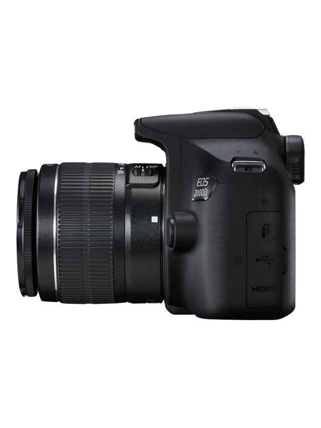 Canon | EOS | 2000D 18-55 III EU26 | SLR Camera Kit | Megapixel 24.1 MP | ISO sensitivity (max) 12800 | Display diagonal 3.0 " | Wi-Fi | Video recording | APS-C | Black 8