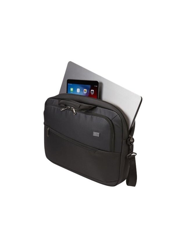 Case Logic | PROPA-116 | Propel Attaché | Fits up to size 12-15.6 " | Messenger - Briefcase | Black | Shoulder strap 1