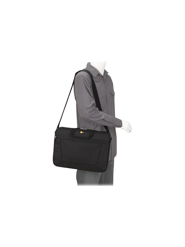 Case Logic | VNAI215 | Fits up to size 15.6 " | Messenger - Briefcase | Black | Shoulder strap 8