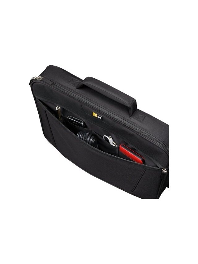 Case Logic | VNCI215 | Fits up to size 15.6 " | Messenger - Briefcase | Black | Shoulder strap 3