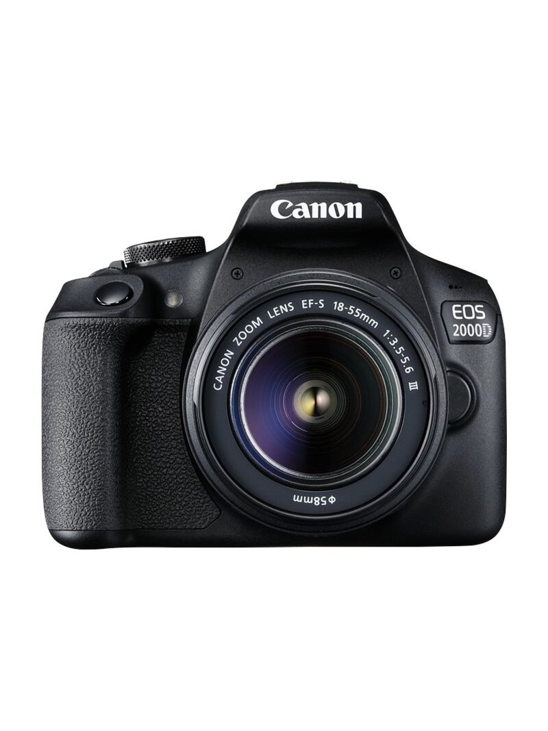 Canon | EOS | 2000D 18-55 III EU26 | SLR Camera Kit | Megapixel 24.1 MP | ISO sensitivity (max) 12800 | Display diagonal 3.0 " | Wi-Fi | Video recording | APS-C | Black 2 Canon | EOS | 2000D 18-55 III EU26 | SLR Camera Kit | Megapixel 24.1 MP | ISO sensitivity (max) 12800 | Display diagonal 3.0 " | Wi-Fi | Video recording | APS-C | Black 2