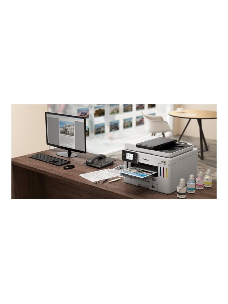 Canon | MAXIFY GX7150 | Multifunction printer | Ink-jet | Colour | A4 | Wi-Fi | White 6 Canon | MAXIFY GX7150 | Multifunction printer | Ink-jet | Colour | A4 | Wi-Fi | White 6