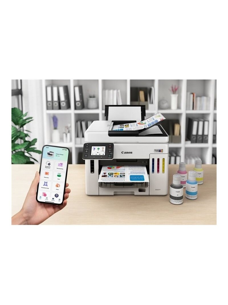 Canon | MAXIFY GX7150 | Multifunction printer | Ink-jet | Colour | A4 | Wi-Fi | White 8 Canon | MAXIFY GX7150 | Multifunction printer | Ink-jet | Colour | A4 | Wi-Fi | White 8