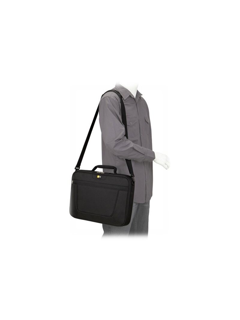 Case Logic | VNCI215 | Fits up to size 15.6 " | Messenger - Briefcase | Black | Shoulder strap 8