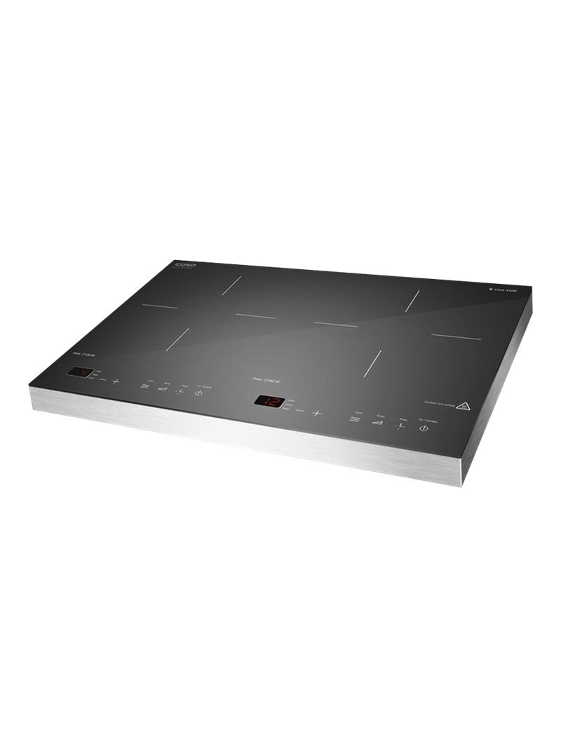 Caso | Free standing table hob | S-Line 3500 | Number of burners/cooking zones 2 | Sensor-Touch | Black | Induction Caso | Free standing table hob | S-Line 3500 | Number of burners/cooking zones 2 | Sensor-Touch | Black | Induction
