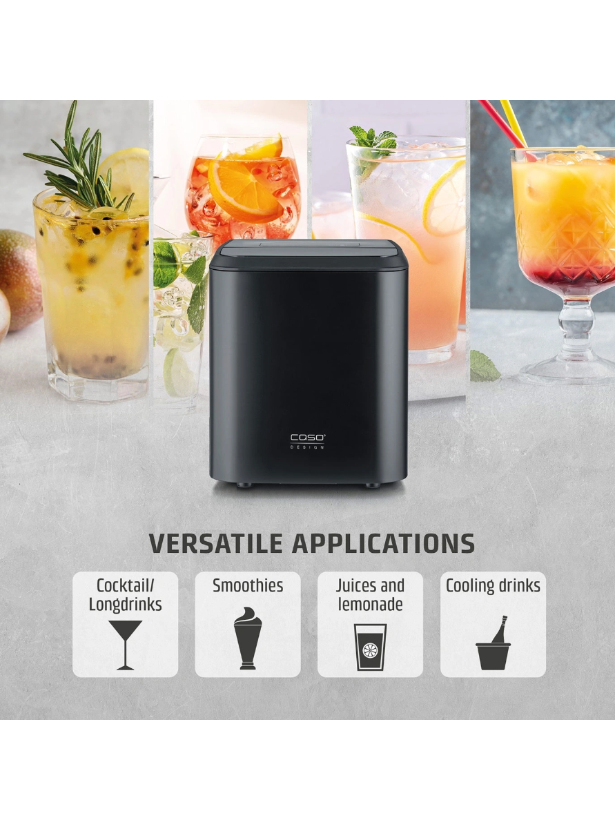Caso Ice Cube Maker | Clear Ice Advanced | Power 130 W | Capacity 1.5 L | Matt Black 7