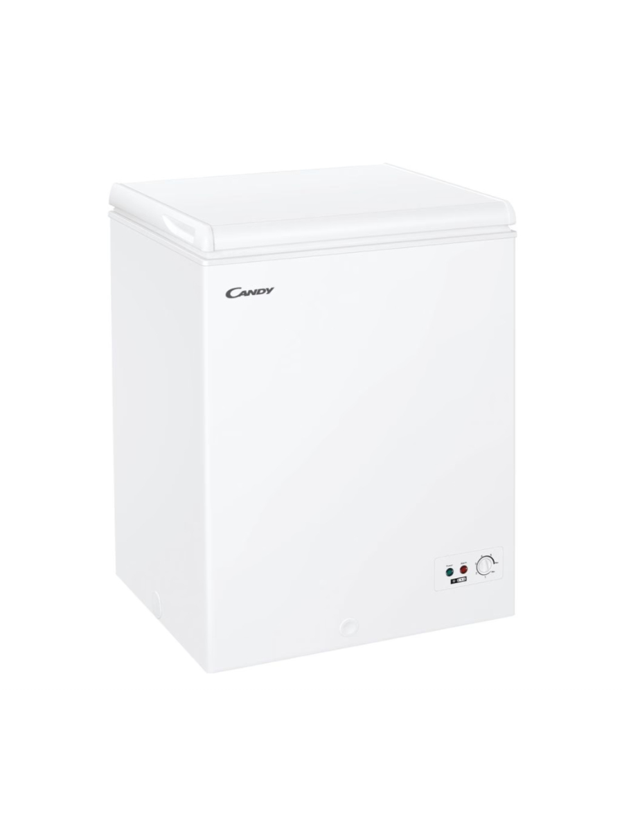 Candy | Freezer | CCHH 145E | Energy efficiency class E | Chest | Free standing | Height 84.5 cm | Total net capacity 137 L | White 1