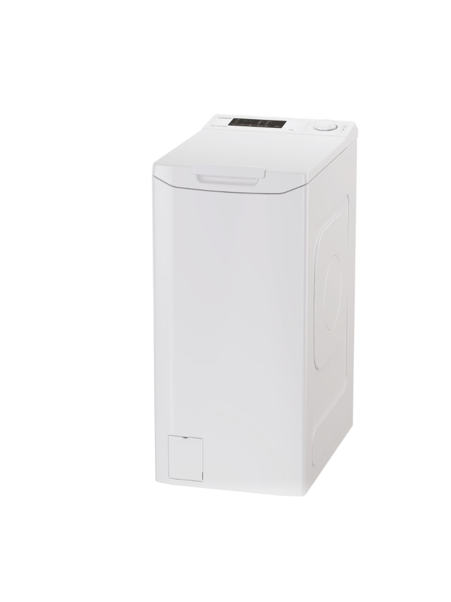 Candy Washing Machine | TCA063D3-S | Energy efficiency class C | Top loading | Washing capacity 6 kg | 1000 RPM | Depth 60 cm | Width 41 cm | Display | Digit | White 1 Candy Washing Machine | TCA063D3-S | Energy efficiency class C | Top loading | Washing capacity 6 kg | 1000 RPM | Depth 60 cm | Width 41 cm | Display | Digit | White 1
