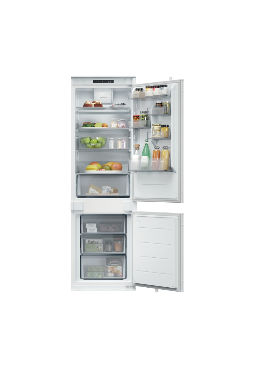 Candy Refrigerator | ECNBQL3518EV | Energy efficiency class E | Built-in | Combi | Height 177.3 cm | Fridge net capacity 194 L | Freezer net capacity 74 L | 35 dB | White 1 Candy Refrigerator | ECNBQL3518EV | Energy efficiency class E | Built-in | Combi | Height 177.3 cm | Fridge net capacity 194 L | Freezer net capacity 74 L | 35 dB | White 1