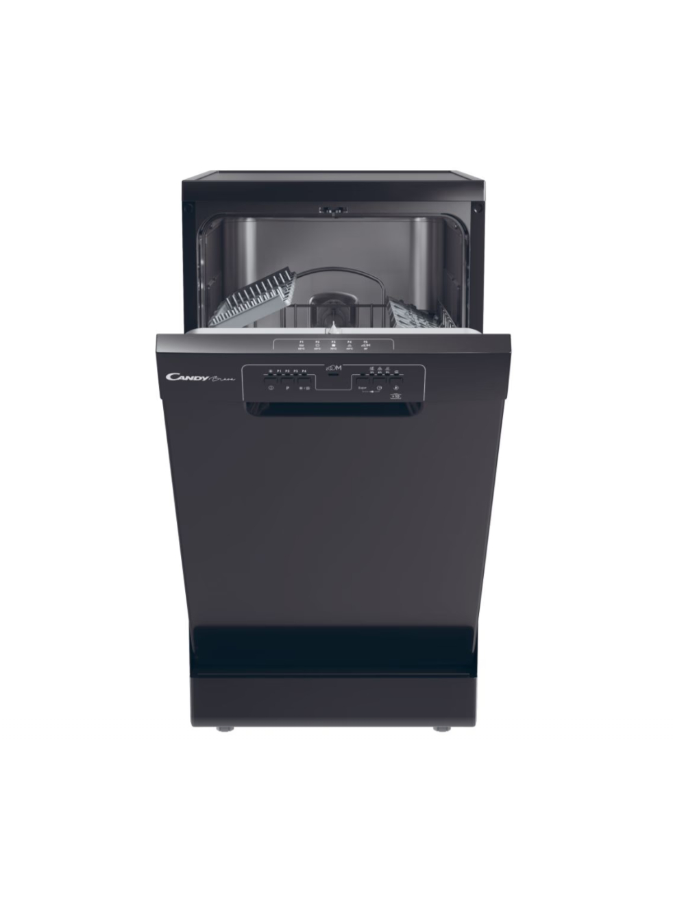 Candy Dishwasher | CDPH 2L1047B | Free standing | Width 45 cm | Number of place settings 10 | Number of programs 5 | Energy efficiency class E | Inox 1