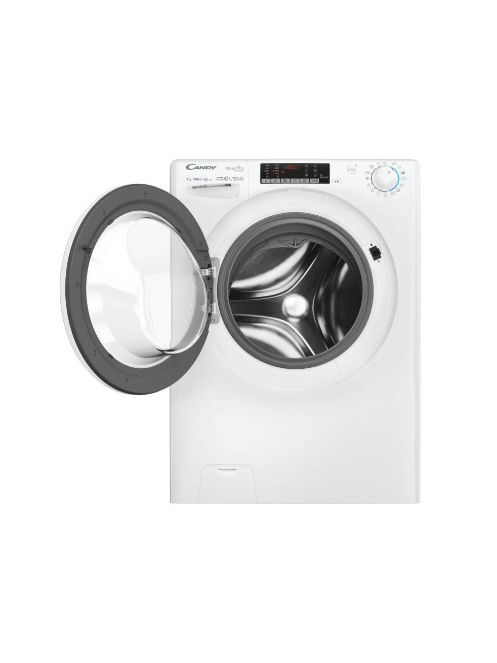 Candy Washing machine | CO4 374TWM6/1-S | Energy efficiency class A | Front loading | Washing capacity 7 kg | 1300 RPM | Depth 45.4 cm | Width 60 cm | Display | 4-digit | Direct drive | Wi-Fi | White 2 Candy Washing machine | CO4 374TWM6/1-S | Energy efficiency class A | Front loading | Washing capacity 7 kg | 1300 RPM | Depth 45.4 cm | Width 60 cm | Display | 4-digit | Direct drive | Wi-Fi | White 2