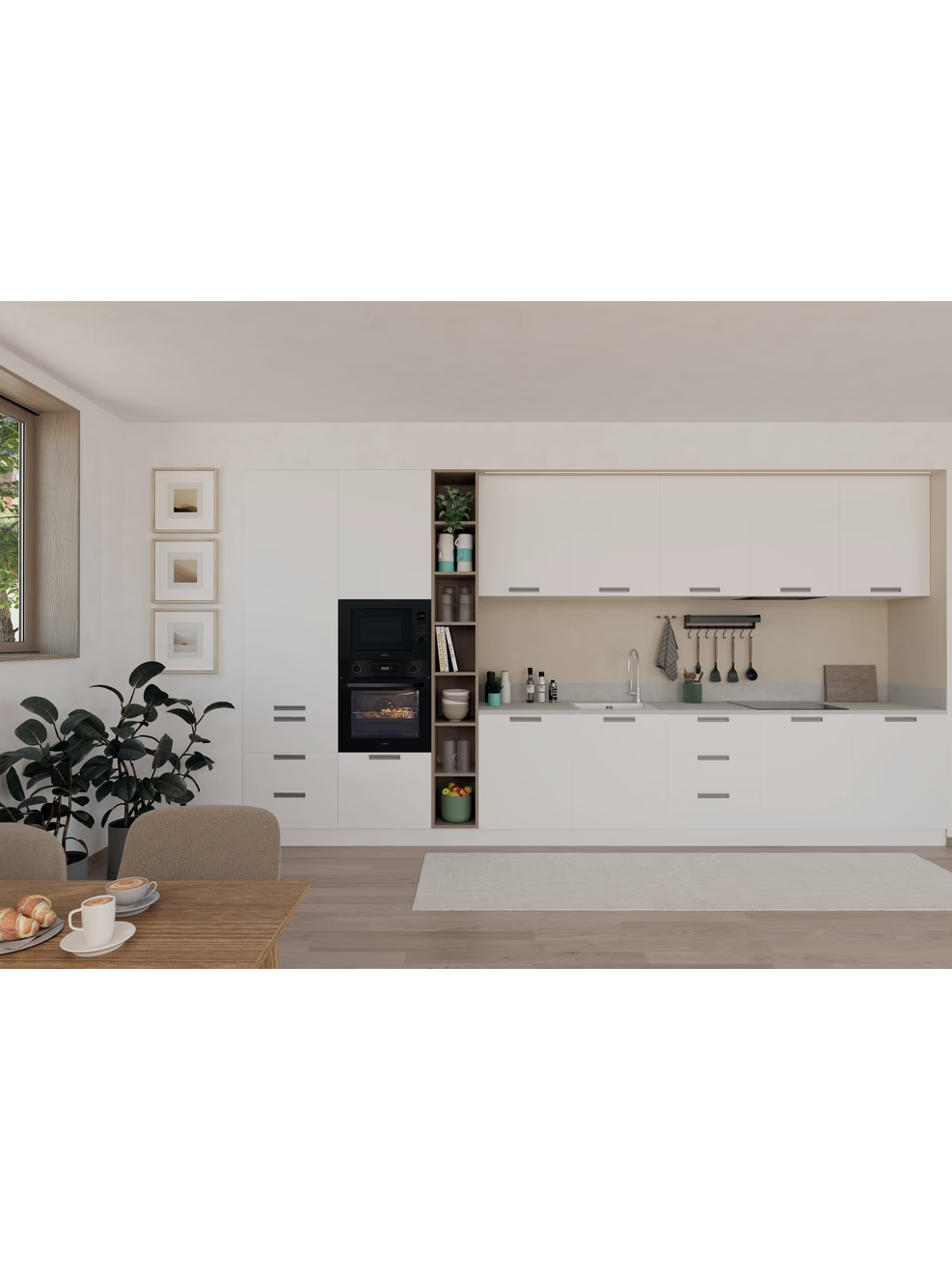 Candy Microwave oven | CA38FL7N20WXB | Built-in | 20 L | 750 W | Grill | Black 4