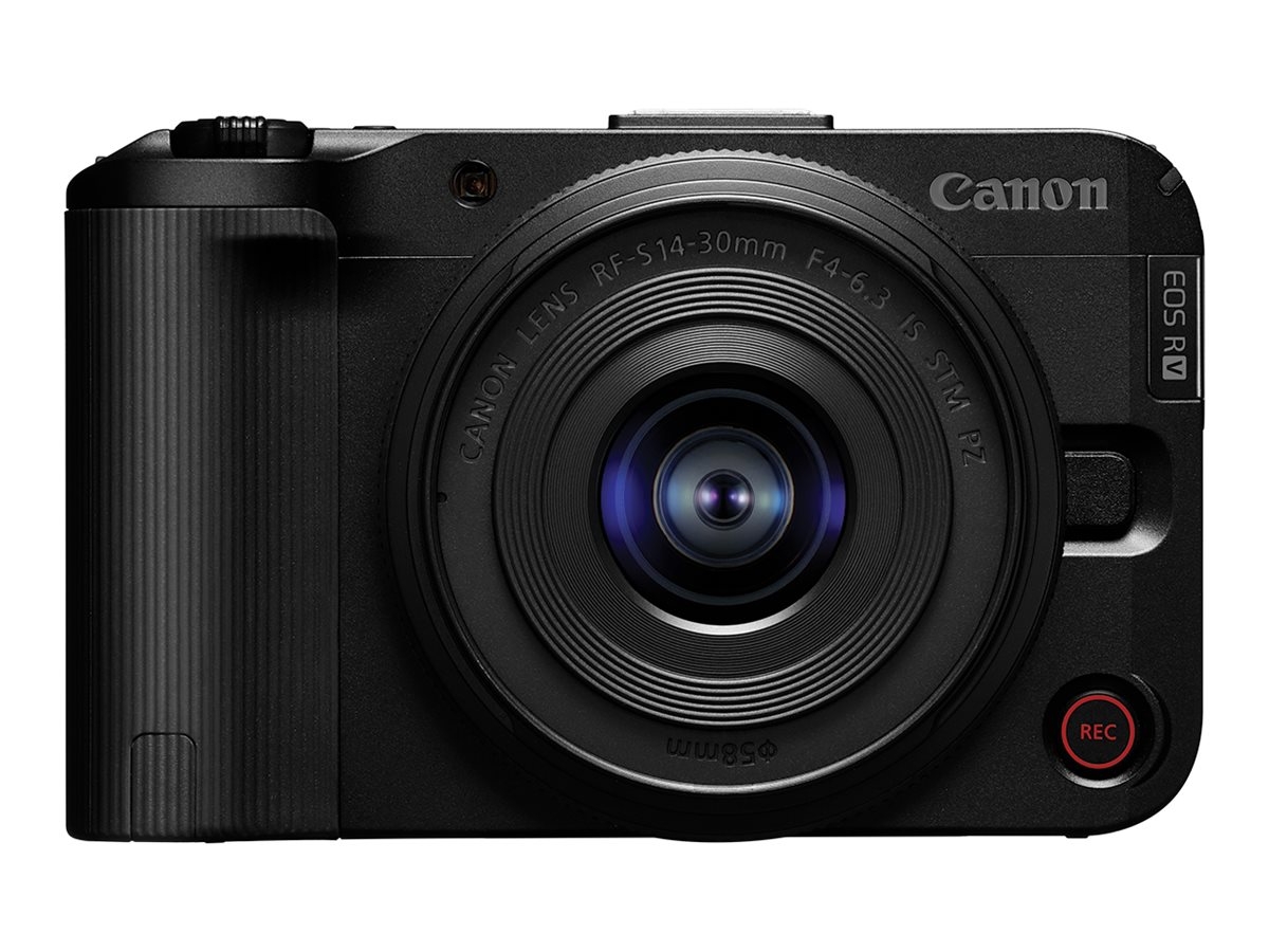 Canon EOS R50 V mirrorless camera + RF S 14-30mm F4-6.3 IS STM PZ lens ...