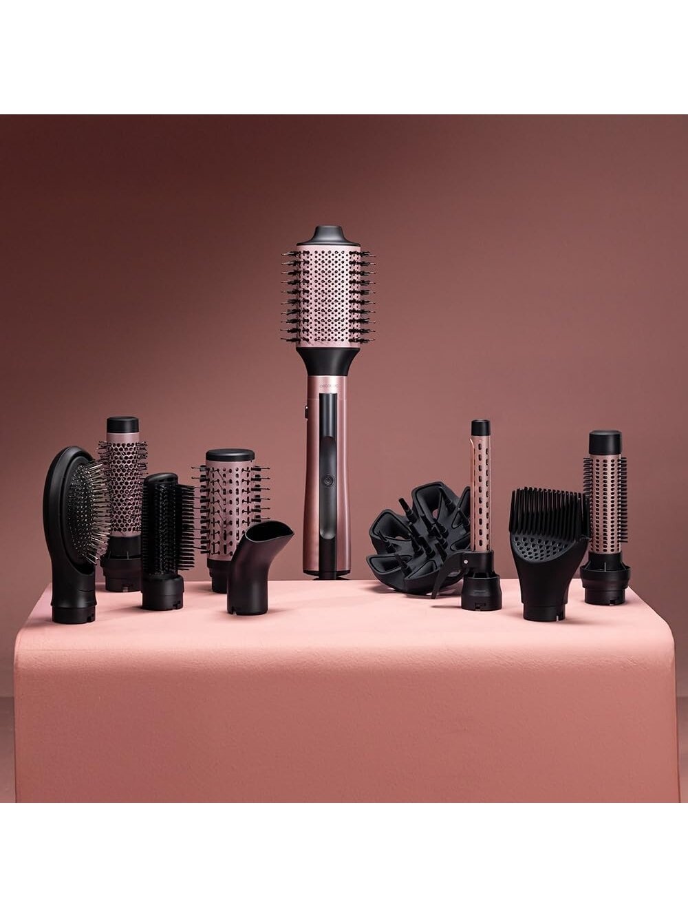 Cecotec Air Brush | CeramicCare 10in1 AirBrush | Ion conditioning | Number of heating levels 3 | 1200 W | Black/Pink 3 Cecotec Air Brush | CeramicCare 10in1 AirBrush | Ion conditioning | Number of heating levels 3 | 1200 W | Black/Pink 3