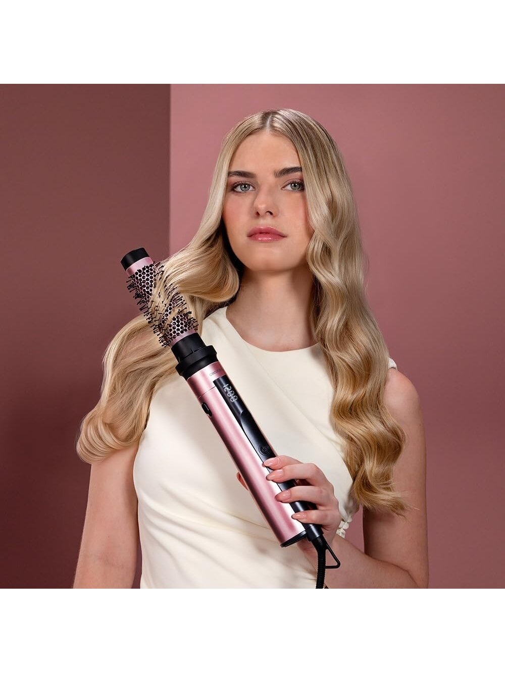 Cecotec Air Brush | CeramicCare 10in1 AirBrush | Ion conditioning | Number of heating levels 3 | 1200 W | Black/Pink 8 Cecotec Air Brush | CeramicCare 10in1 AirBrush | Ion conditioning | Number of heating levels 3 | 1200 W | Black/Pink 8