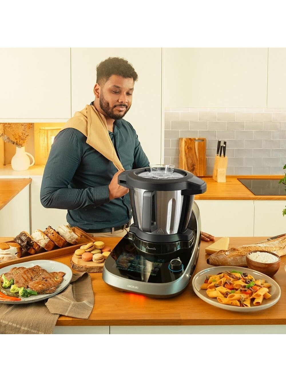 Cecotec Mambo CooKing Victory | Multifunctional Robot | 1700 W | Number of speeds 19 | Bowl capacity 4.5 L | Black/Grey 4 Cecotec Mambo CooKing Victory | Multifunctional Robot | 1700 W | Number of speeds 19 | Bowl capacity 4.5 L | Black/Grey 4