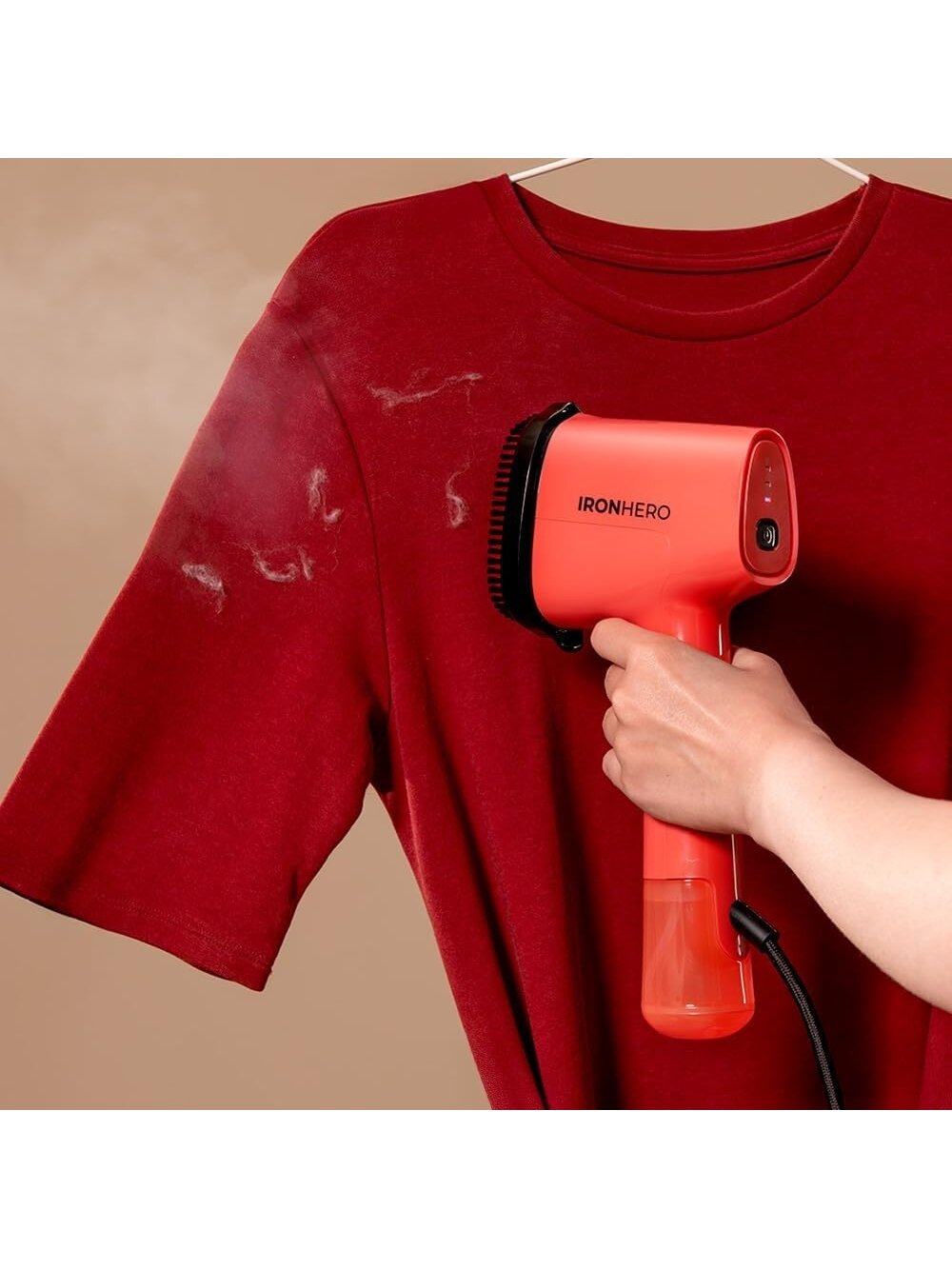 Cecotec Steam Iron | IronHero V-1500 | Handheld | 1500 W | 25 g/min | 0.2 L | Essential Green 3