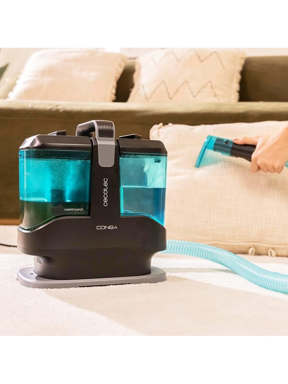Cecotec Upholstery Cleaner | Conga 3000 Carpet&Spot Clean Max | 450 W 2 Cecotec Upholstery Cleaner | Conga 3000 Carpet&Spot Clean Max | 450 W 2
