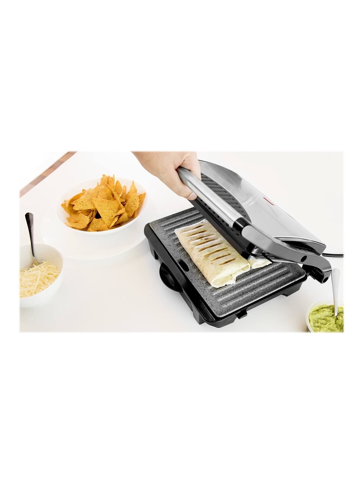 Cecotec Grill | Rock'nGrill 1000 | 1000 W | Electric Grill | Black/Stainless steel 5