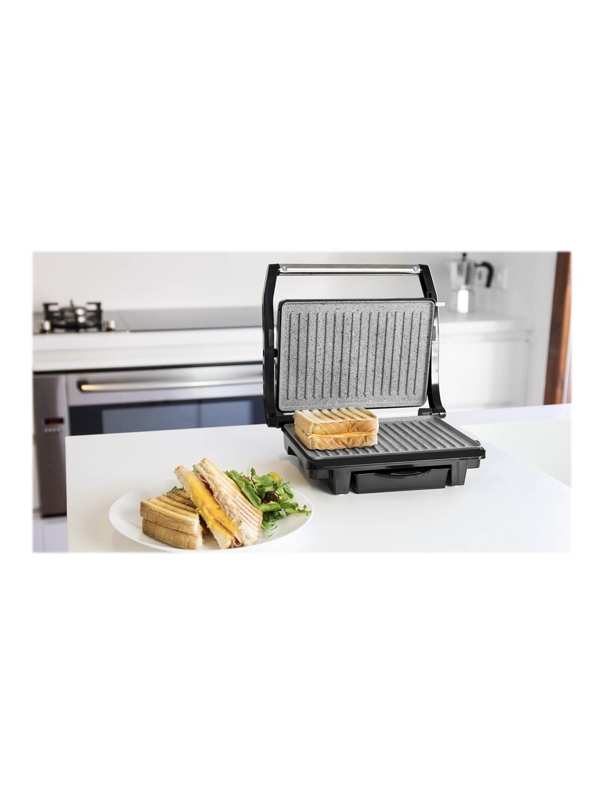 Cecotec Grill | Rock'nGrill 1000 | 1000 W | Electric Grill | Black/Stainless steel 6