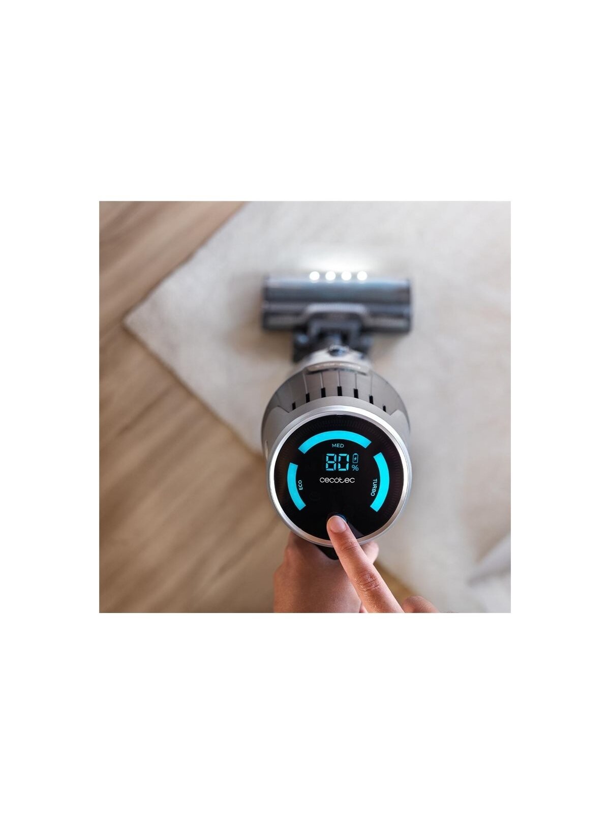Cecotec Vacuum cleaner | Conga Rockstar P50 X-Treme | Corded operating | Handstick | 400 W | 33.6 V | Operating time (max) 60 min | Black/Blue 5 Cecotec Vacuum cleaner | Conga Rockstar P50 X-Treme | Corded operating | Handstick | 400 W | 33.6 V | Operating time (max) 60 min | Black/Blue 5