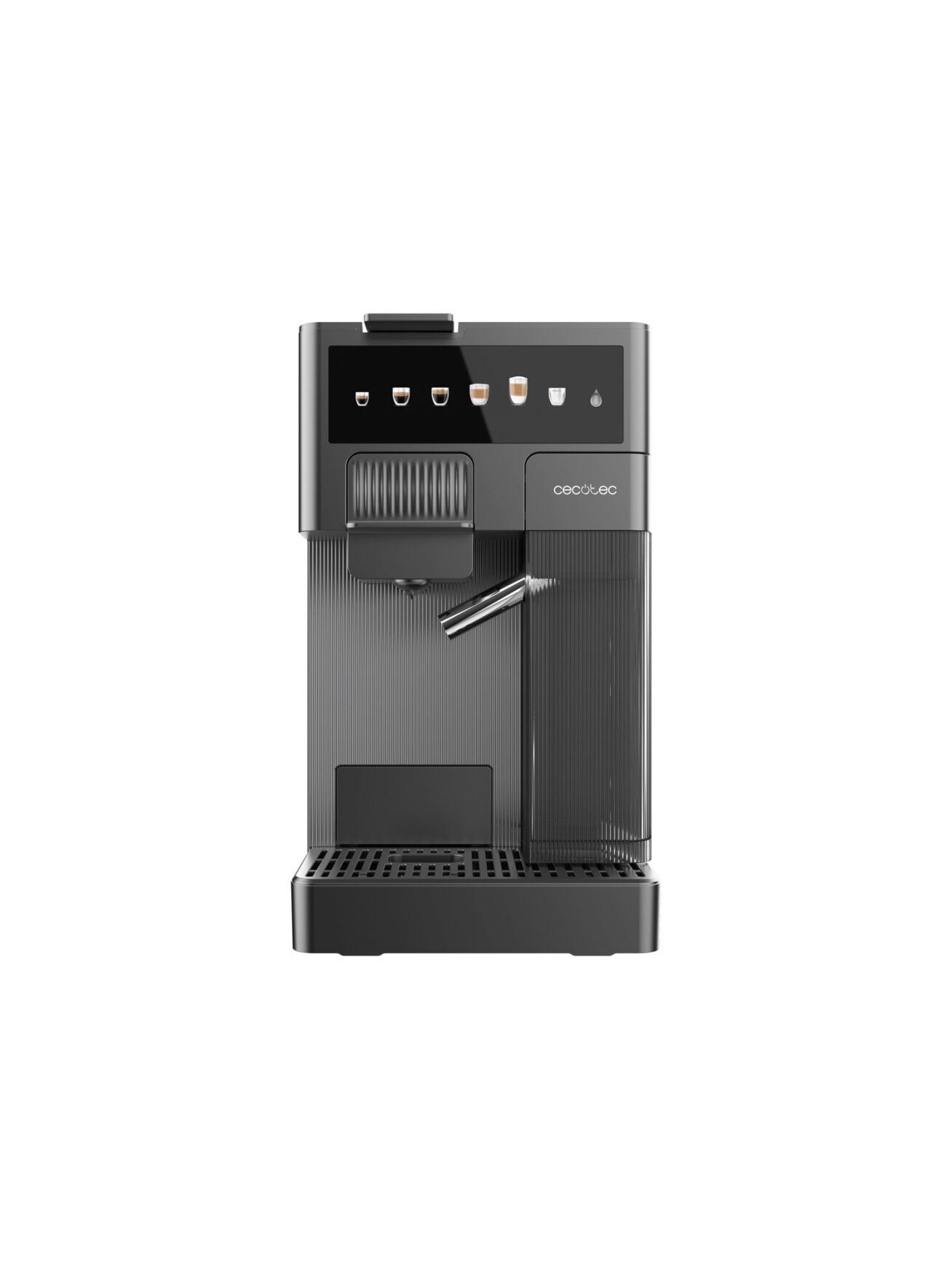 Cecotec Coffee machine | FreeStyle Latte T | Pump pressure 20 bar | Built-in milk frother | Automatic | Grey | 1350 W Cecotec Coffee machine | FreeStyle Latte T | Pump pressure 20 bar | Built-in milk frother | Automatic | Grey | 1350 W