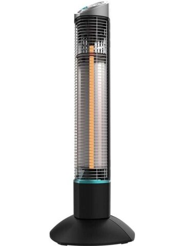 Cecotec ReadyWarm 1000 Power Tower | Halogen Heater | 1000 W | Number of power levels 2 | Black | IP55