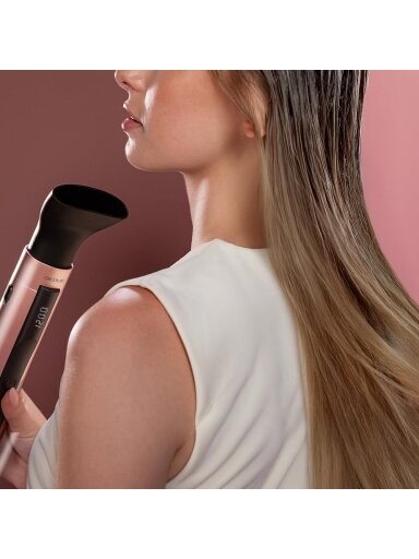 Cecotec Air Brush | CeramicCare 10in1 AirBrush | Ion conditioning | Number of heating levels 3 | 1200 W | Black/Pink