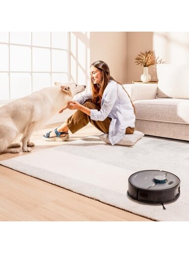 Cecotec Conga X70 | Robot Vacuum Cleaner | Operating time (max) 240 min | Wet&Dry | 5200 mAh | 15000 Pa | Black