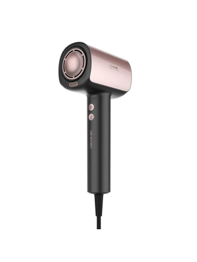 Cecotec Hair dryer | DryGlam Nano Plasma | 1600 W | Number of temperature settings 3 | Ionic function | Black/Rose Gold | Diffuser nozzle