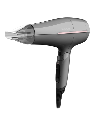 Cecotec Hair dryer | IoniCare Power&Go Heaven | 2000 W | Number of temperature settings 2 | Ionic function | Diffuser nozzle | Grey