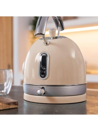 Cecotec Kettle | ThermoSense 420 Vintage | 2200 W | Electric | 1.8 L | Stainless steel | 360° rotational base | Light Beige Cecotec Kettle | ThermoSense 420 Vintage | 2200 W | Electric | 1.8 L | Stainless steel | 360° rotational base | Light Beige