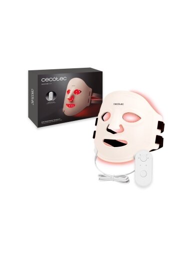 Cecotec LED Facial Mask | FaceCare LÜM | Beige Cecotec LED Facial Mask | FaceCare LÜM | Beige