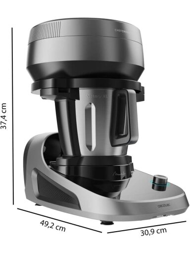 Cecotec Mambo CooKing Victory | Multifunctional Robot | 1700 W | Number of speeds 19 | Bowl capacity 4.5 L | Black/Grey Cecotec Mambo CooKing Victory | Multifunctional Robot | 1700 W | Number of speeds 19 | Bowl capacity 4.5 L | Black/Grey