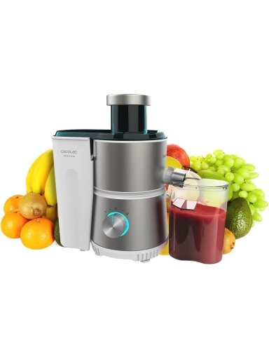 Cecotec | Orbital Juicer | Juice&Fresh 400 Titan White | Type Juicer maker | White/Silver | 400 W | Number of speeds 2 | 20000 RPM Cecotec | Orbital Juicer | Juice&Fresh 400 Titan White | Type Juicer maker | White/Silver | 400 W | Number of speeds 2 | 20000 RPM