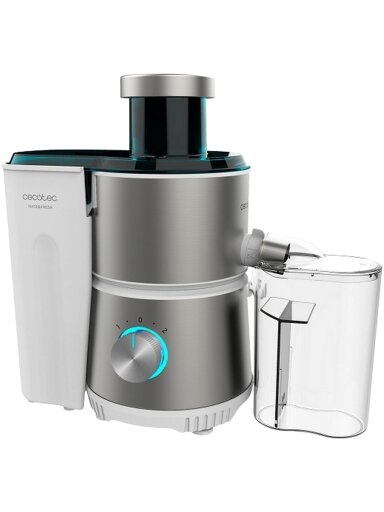 Cecotec | Orbital Juicer | Juice&Fresh 400 Titan White | Type Juicer maker | White/Silver | 400 W | Number of speeds 2 | 20000 RPM Cecotec | Orbital Juicer | Juice&Fresh 400 Titan White | Type Juicer maker | White/Silver | 400 W | Number of speeds 2 | 20000 RPM
