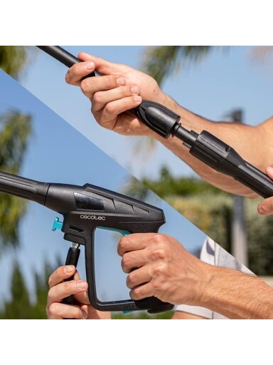 Cecotec Pressure washer | HydroBoost 1600 Car&Garden | Corded operating | Washing function | 1600 W | 220-240 V | Black/Grey