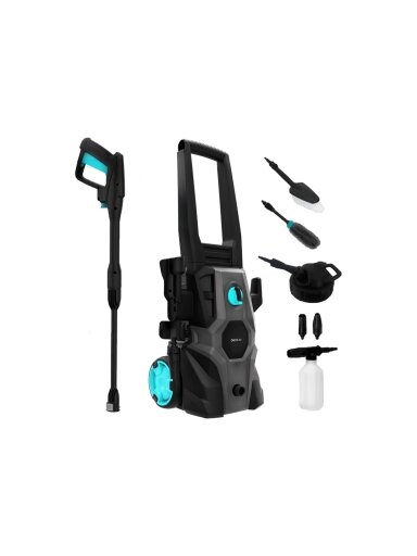 Cecotec Pressure washer | HydroBoost 1600 Car&Garden | Corded operating | Washing function | 1600 W | 220-240 V | Black/Grey