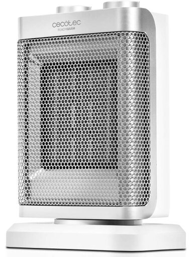Cecotec | Ready Warm 6100 Ceramic Rotate | Ceramic Heater | 1500 W | Number of power levels 3 | Suitable for rooms up to 35-40 m³ | Suitable for rooms up to Up to 15 m² | White Cecotec | Ready Warm 6100 Ceramic Rotate | Ceramic Heater | 1500 W | Number of power levels 3 | Suitable for rooms up to 35-40 m³ | Suitable for rooms up to Up to 15 m² | White