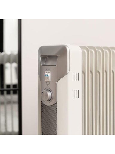 Cecotec ReadyWarm 11000 Space | Oil Radiator | 2500 W | Number of power levels 3 | Suitable for rooms up to 25 m² | White Cecotec ReadyWarm 11000 Space | Oil Radiator | 2500 W | Number of power levels 3 | Suitable for rooms up to 25 m² | White