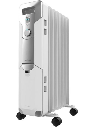 Cecotec ReadyWarm 7000 Space | Oil Radiator | 1500 W | Number of power levels 3 | Suitable for rooms up to 15 m² | White Cecotec ReadyWarm 7000 Space | Oil Radiator | 1500 W | Number of power levels 3 | Suitable for rooms up to 15 m² | White