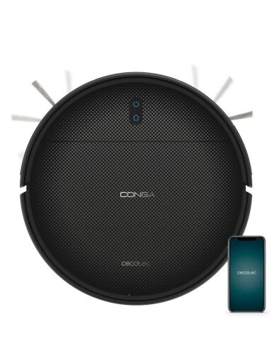 Cecotec Robot Vacuum Cleaner | Conga M10 Advance | Operating time (max) 150 min | Dry | Lithium-ion | 2000 mAh | Black | 3000 Pa