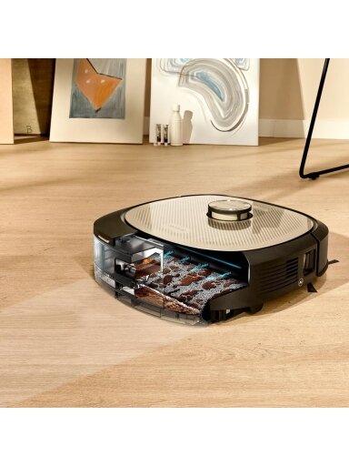 Cecotec Robotic Vacuum Cleaner | Conga Z100 | Operating time (max) 320 min | Wet&Dry | 5200 mAh | Dust capacity 3 L | Black | 20000 Pa