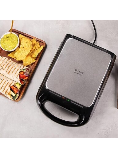 Cecotec Sandwich Maker | Rock'nToast Family 3in1 | 1500 W | Number of plates 3 | Black Cecotec Sandwich Maker | Rock'nToast Family 3in1 | 1500 W | Number of plates 3 | Black