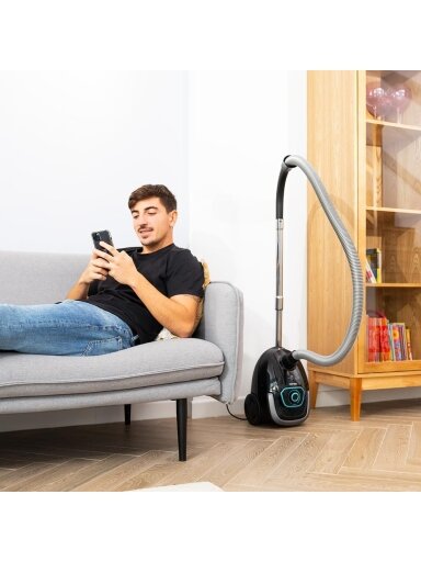 Cecotec Vacuum cleaner | Conga Powerbag 2500 Plus | Bagged | Dust capacity 2.5 L | Power 850 W | Black