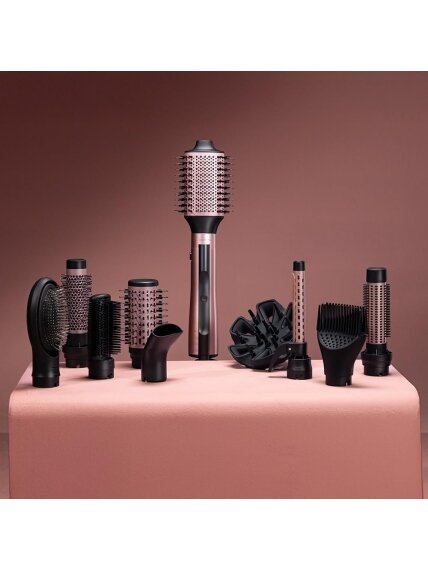 Cecotec Air Brush | CeramicCare 10in1 AirBrush | Ion conditioning | Number of heating levels 3 | 1200 W | Black/Pink 3