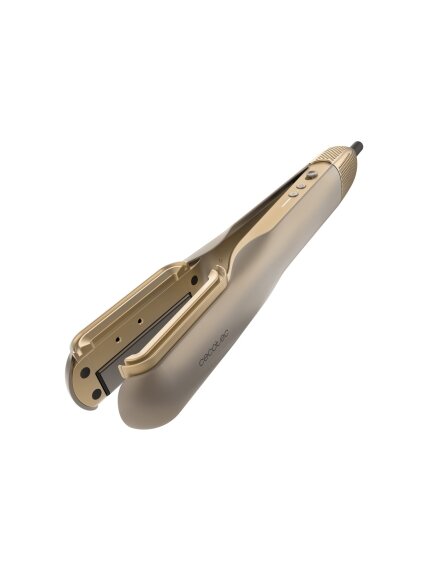 Cecotec Air Straightener | AirLisse 2in1 ForceDry Champagne | Ceramic heating system | Number of heating levels 4 | 1000 W | Beige 1 Cecotec Air Straightener | AirLisse 2in1 ForceDry Champagne | Ceramic heating system | Number of heating levels 4 | 1000 W | Beige 1