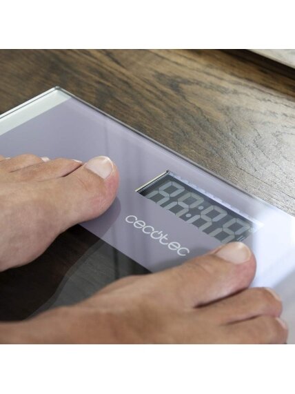 Cecotec Bathroom Scales | Surface Precision Healthy | Maximum weight (capacity) 180 | Grey/Transparent 1 Cecotec Bathroom Scales | Surface Precision Healthy | Maximum weight (capacity) 180 | Grey/Transparent 1
