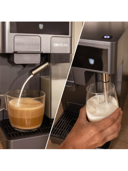 Cecotec Coffee machine | FreeStyle Latte T | Pump pressure 20 bar | Built-in milk frother | Automatic | Grey | 1350 W 4 Cecotec Coffee machine | FreeStyle Latte T | Pump pressure 20 bar | Built-in milk frother | Automatic | Grey | 1350 W 4